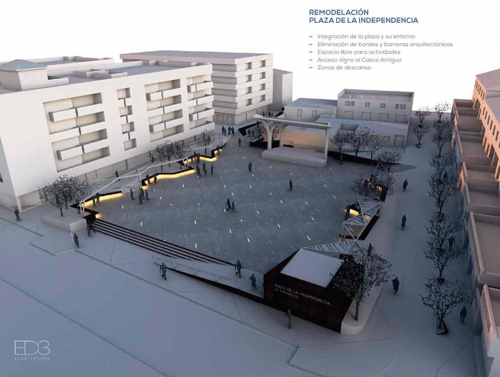 Los técnicos municipales certifican que la plaza de la Independencia de La Herradura está apta para su uso